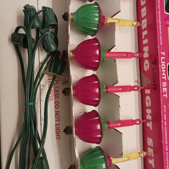 VINTAGE BUBBLING XMAS LIGHTS🎅🎉 - Picture 4 of 15